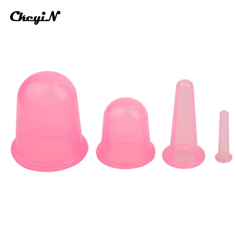 Health And Pcs Therapy Suction Anti-cellulite Body 31 Set Massager M017Q Silicone Care Body Cup Vacuum Cup Cupping 4 Cans