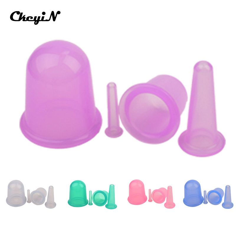 Health And Pcs Therapy Suction Anti-cellulite Body 31 Set Massager M017Q Silicone Care Body Cup Vacuum Cup Cupping 4 Cans