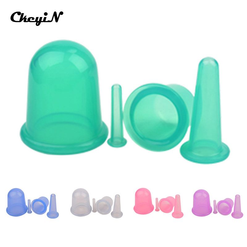 Health And Pcs Therapy Suction Anti-cellulite Body 31 Set Massager M017Q Silicone Care Body Cup Vacuum Cup Cupping 4 Cans