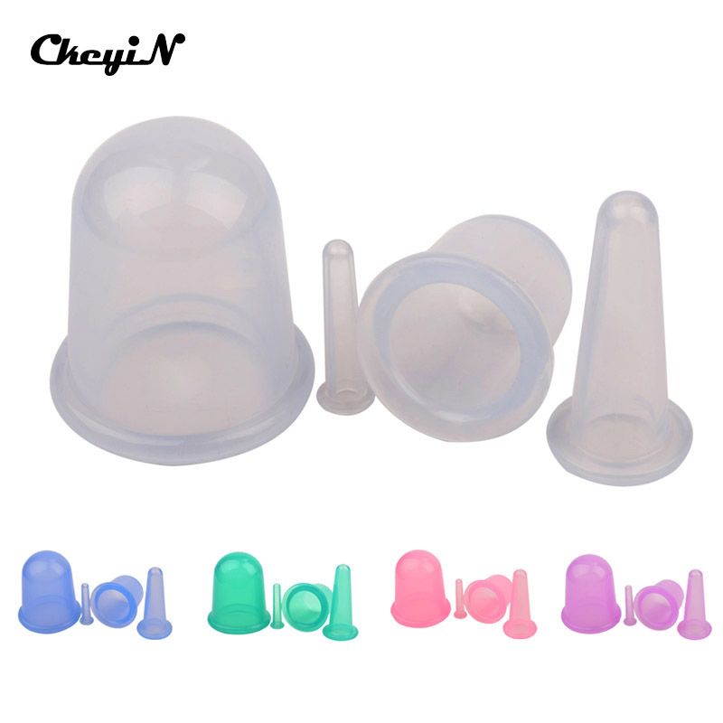 Health And Pcs Therapy Suction Anti-cellulite Body 31 Set Massager M017Q Silicone Care Body Cup Vacuum Cup Cupping 4 Cans