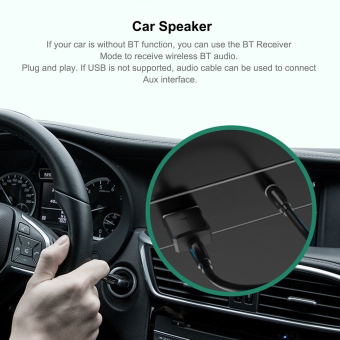 ZF-169S USB Bluetooth 5.0 Audio Receiver Transmitter