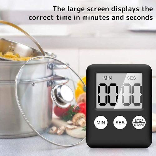 Digital Kitchen Timer, 4 Pieces Kitchen Alarm