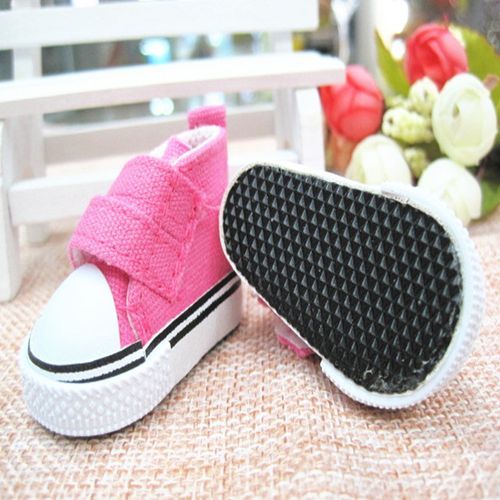 A Pair Mini Finger Shoes Toys Canvas Fingerboard Shoe Toys Boots Cute Shoes Skateboard Shoe Doll Accessories For Finger Skate