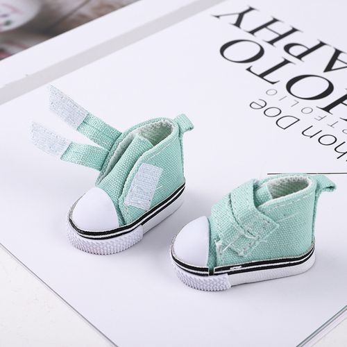 A Pair Mini Finger Shoes Toys Canvas Fingerboard Shoe Toys Boots Cute Shoes Skateboard Shoe Doll Accessories For Finger Skate