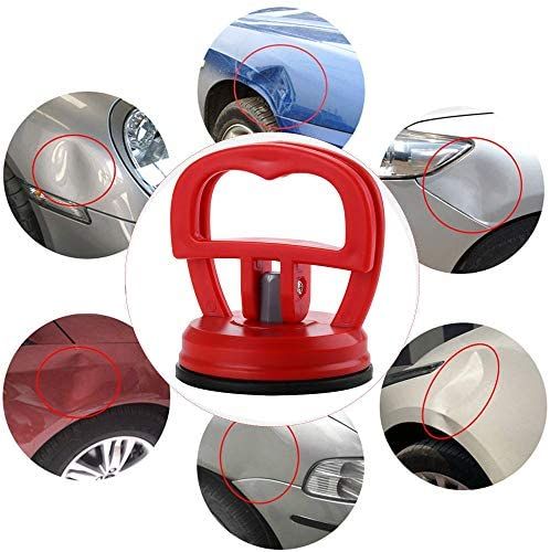 Dent Remover For Auto Car Removal Tools Strong Suction Cup Repair Kit Red
