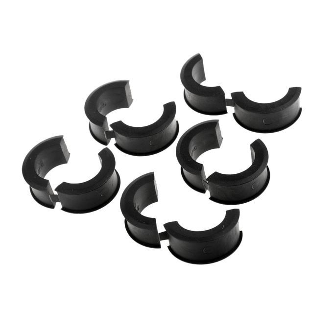 5 Pair Bike Handlebar Mount Conversion Extender Spacer 318mm To 25