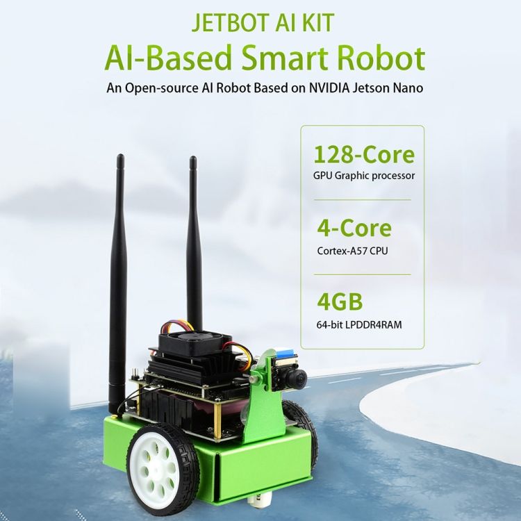 JetBot AI Kit Accessories For Jetson Nano To Build JetBot