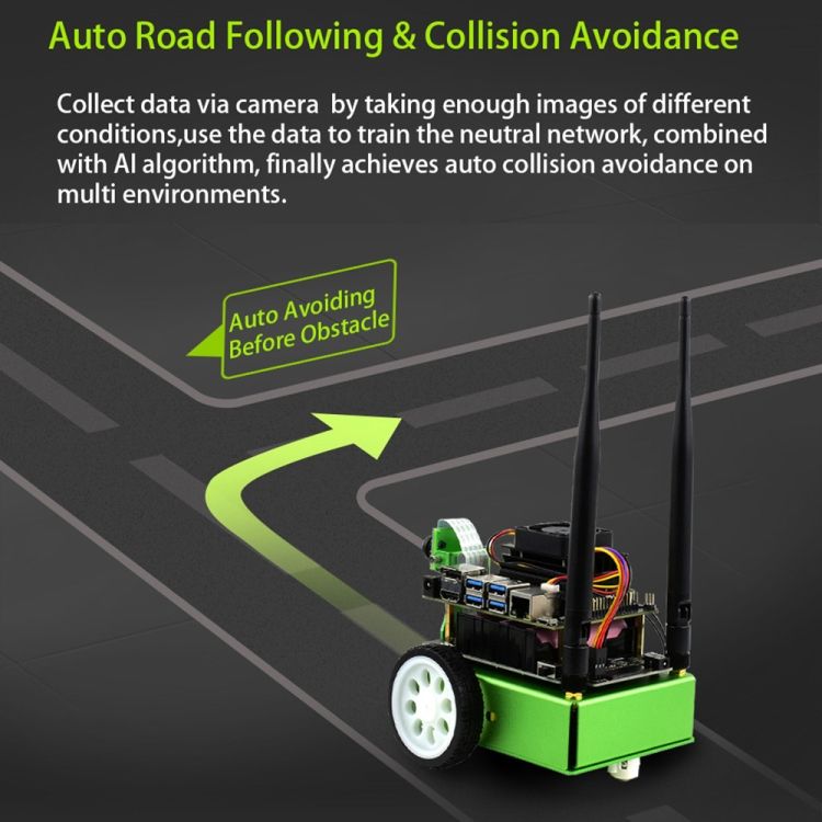 JetBot AI Kit Accessories For Jetson Nano To Build JetBot