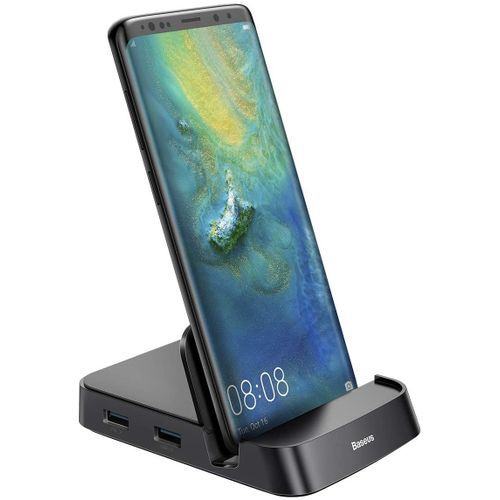 Docking Station 7in1 USB TypeC HDMI Phone TV Flash Memory Card Reader Adapter