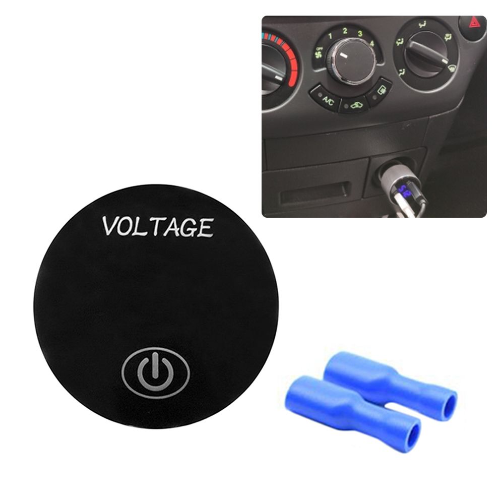 Universal Car Motorcycle DC 12V-24V LED Panel Digital