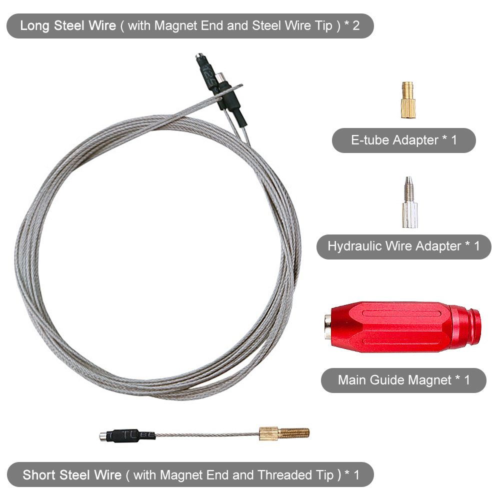 Bike Frame Internal Cable Routing Tool For Bicycle Frame