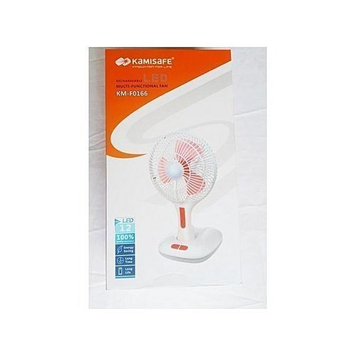 Rechargeable Fan With Led Light