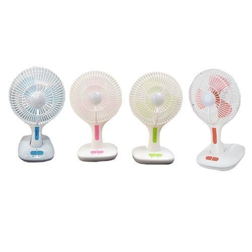 Rechargeable Fan With Led Light