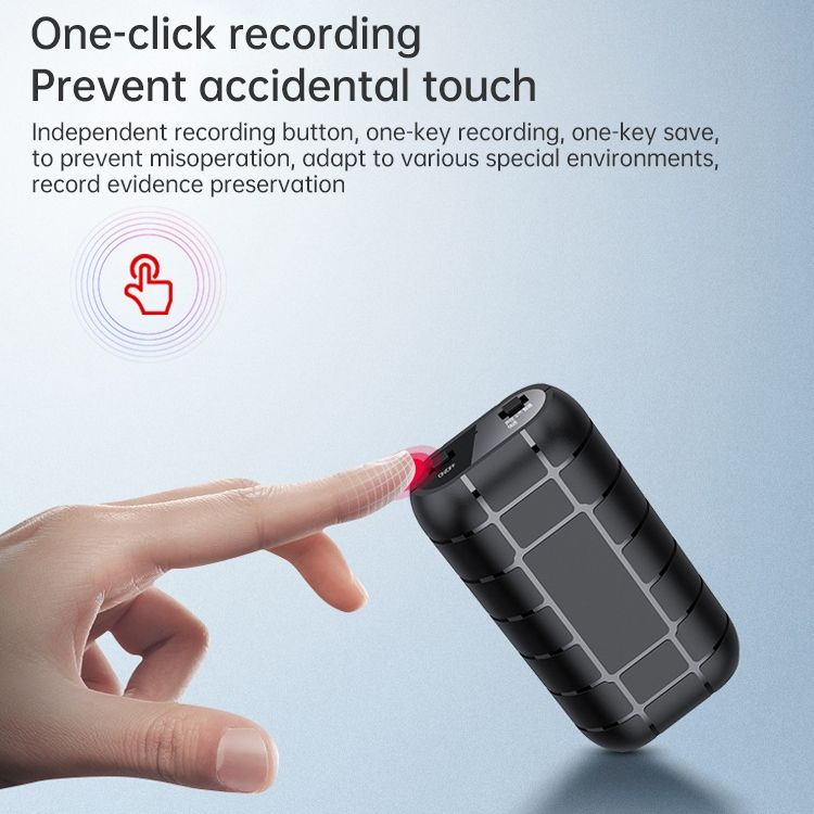 B800LI Clip-on Noise Reduction Recording Pen, Capacity:16GB