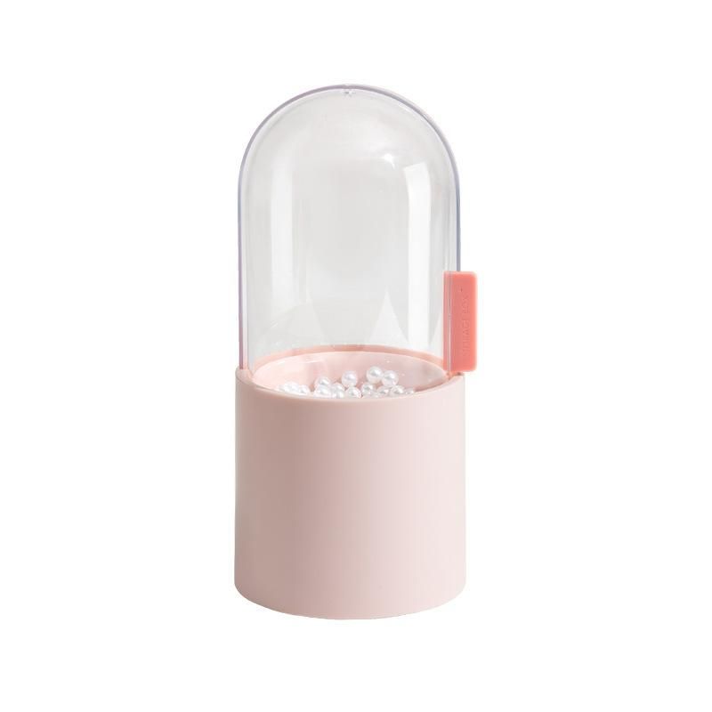 Pen Holder Eyebrow Pencil with Storage Eye Shadow Function Brush Pearl Storage Make-up Barrel Desktop with Multifunctional Cover Dustproof