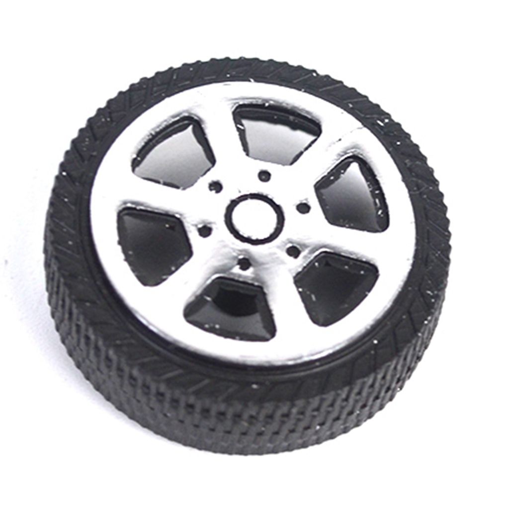 30pcs 30mm RC Car Tires Tyres  Wheel Rims Set RC Toy Car DIY