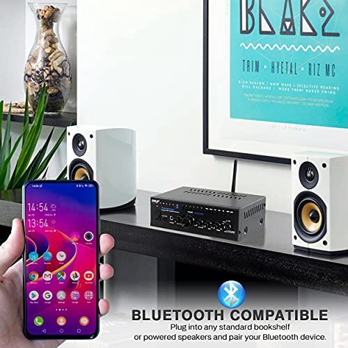 Pyle WiFi Stereo Amplifier Receiver Professional Home Theate