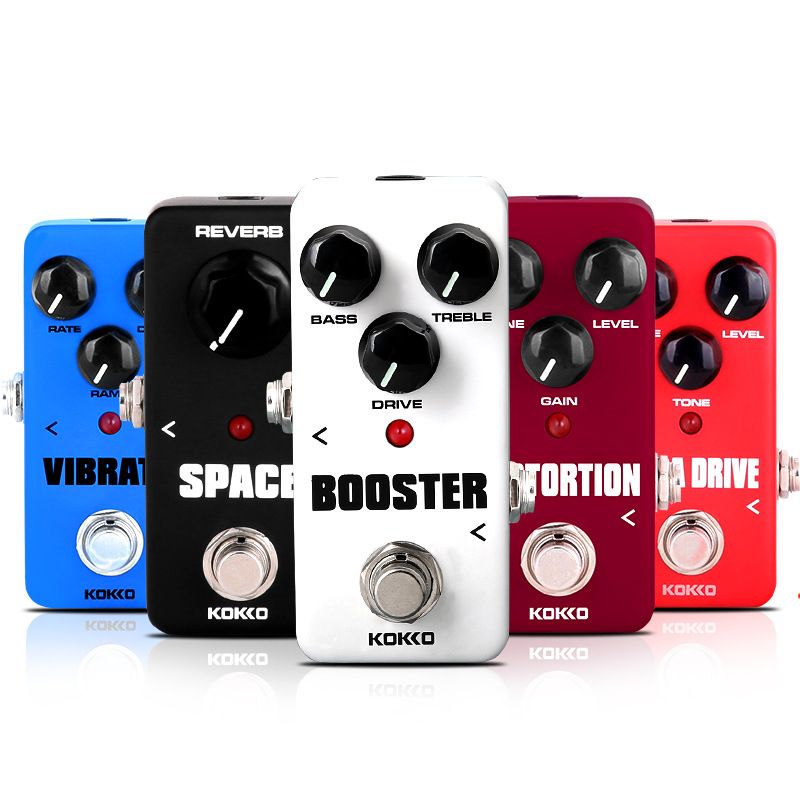 KOKKO Portable Guitar Effect Pedals Compressor Looper Overdrive Booster Sound True By
