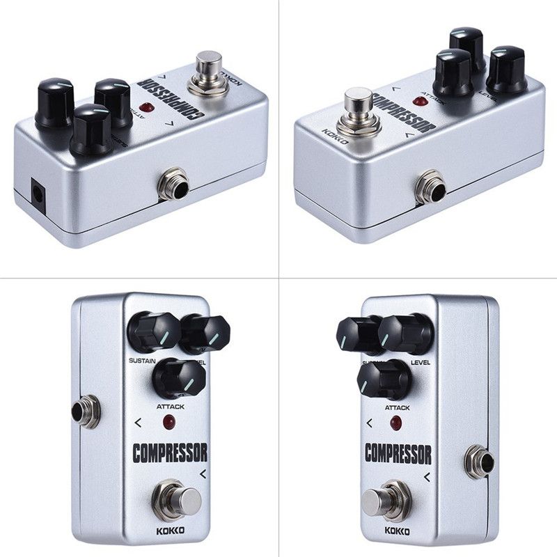 KOKKO Portable Guitar Effect Pedals Compressor Looper Overdrive Booster Sound True By