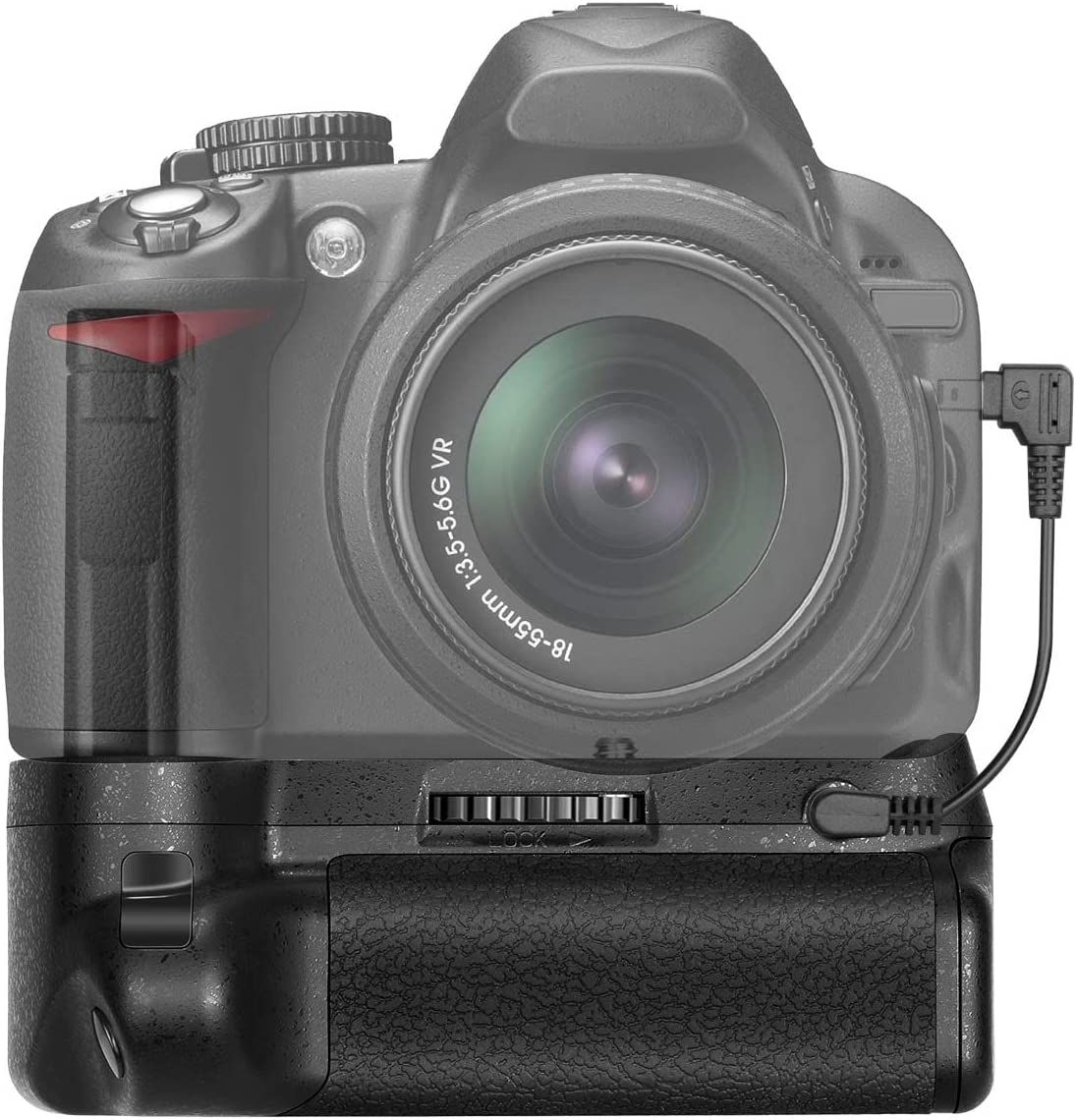 Neewer Professional Vertical Battery Grip Replacement For Nikon D3100/D3200/D3300/D5300 SLR Digital