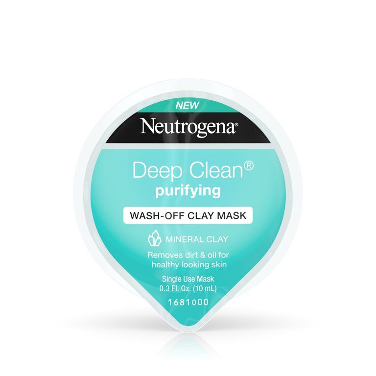 Deep Clean Purifying Wash-Off Clay Face Mask 10ml