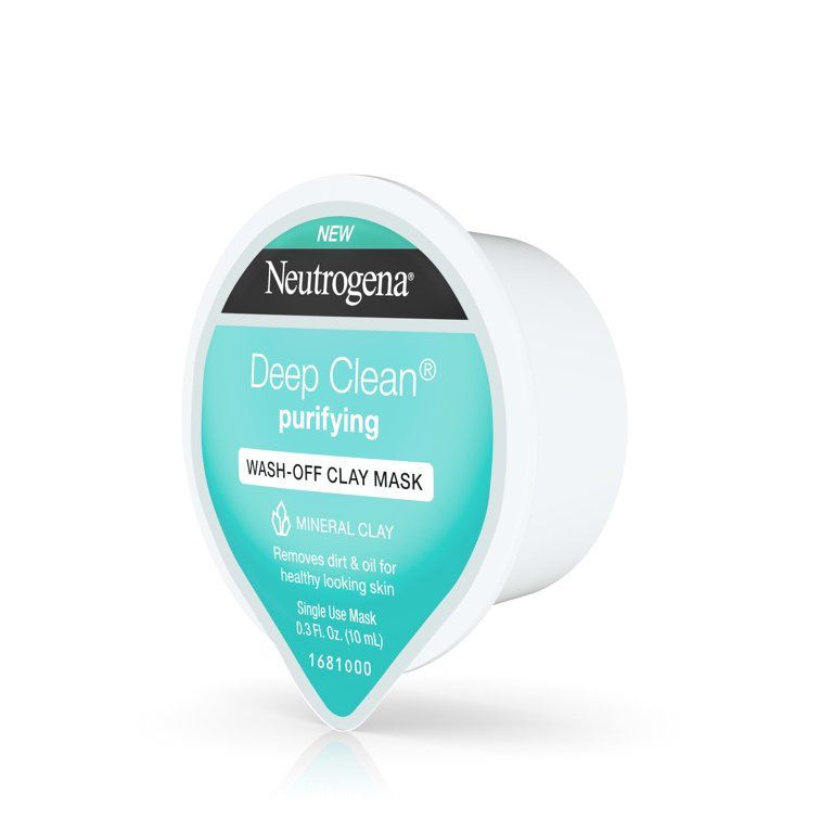 Deep Clean Purifying Wash-Off Clay Face Mask 10ml