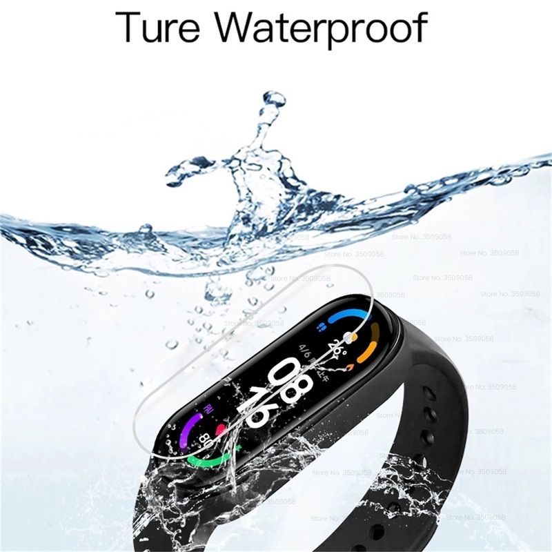 2022 Mi Band 6 5 Band6 MiBand6 9D Curved Protective Film On Xiomi MiBand 6 Smart Wristband Not Glass