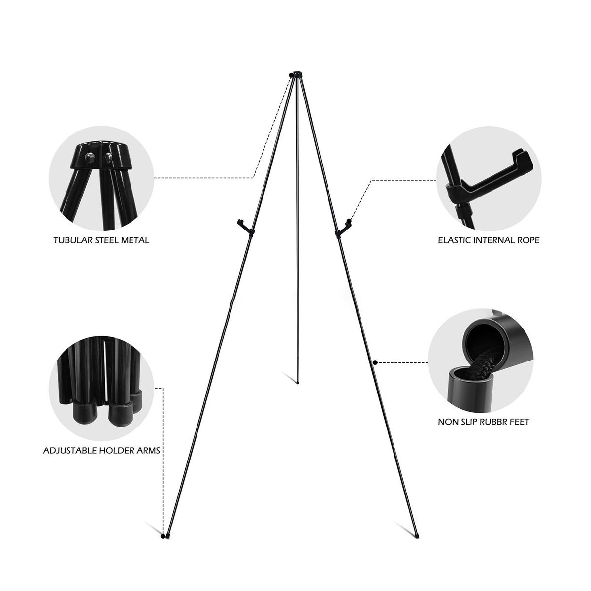 Tripod Display Easel Stand Holder Art Boards Painting Art Easel Artist