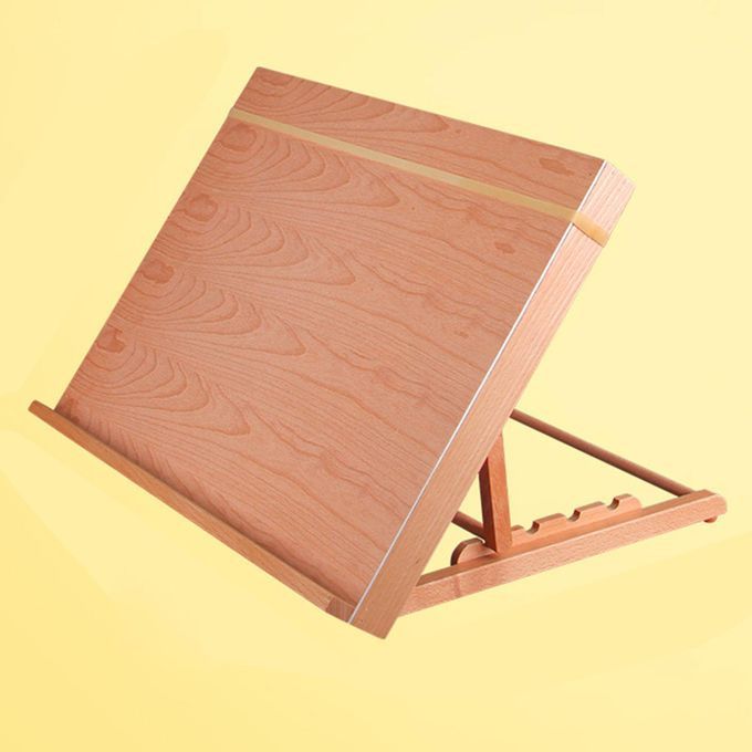 Desk Easel Artist Wooden Table Top Sketch Box Easel Drawer Art