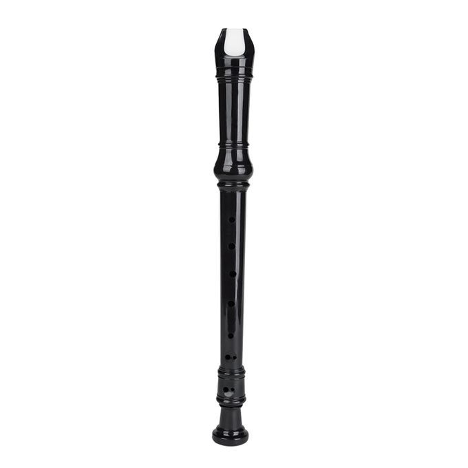 ABS 8-hole 8 Hole Soprano Recorder Descant Music Instrument W/ Black
