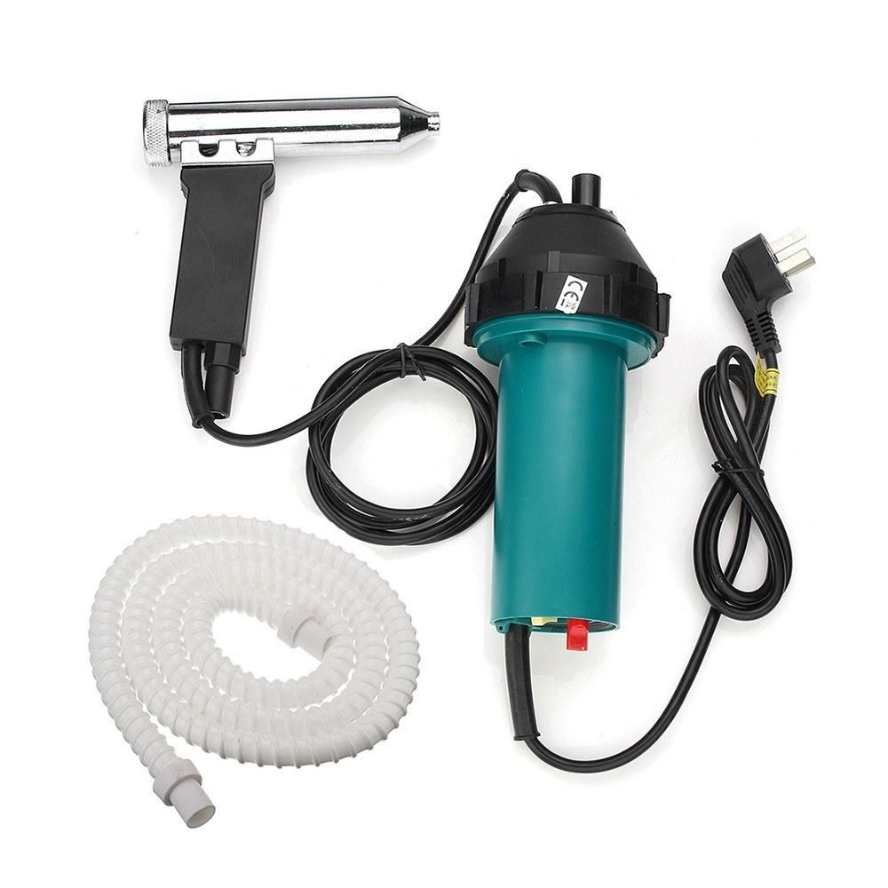 1080W Plastics Adjustable Temperature Heat Guns Welding Hot Air Torch Welding Guns with Nozzle Hose Kit for Welding Machine