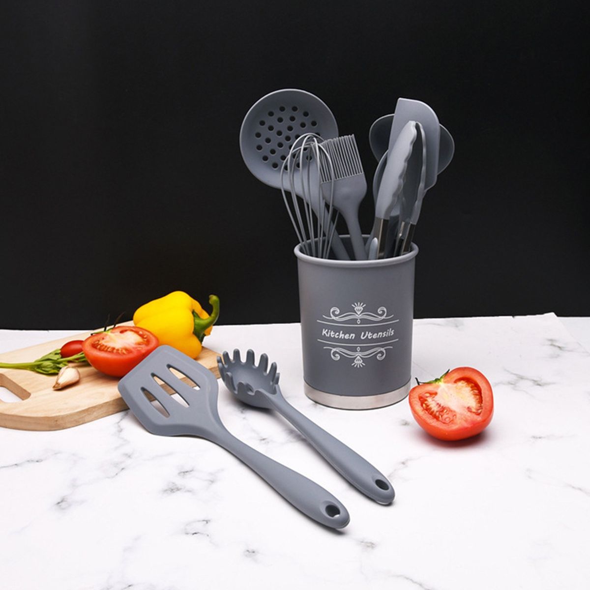 11PCS Cooking Utensils Kitchen Utensil Set Silicone