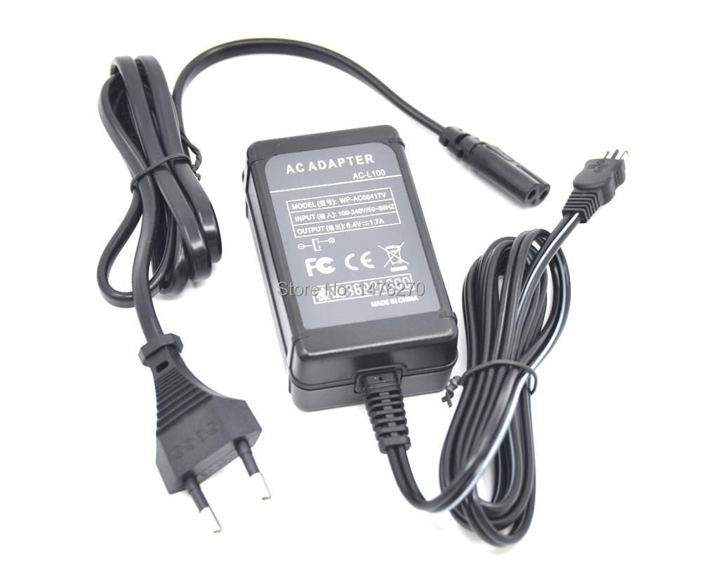 ACL100 AC-L100 AC-L15 AC-L10 Camera Adapter Charger Supply For Sony Cybershot DCR-TRV