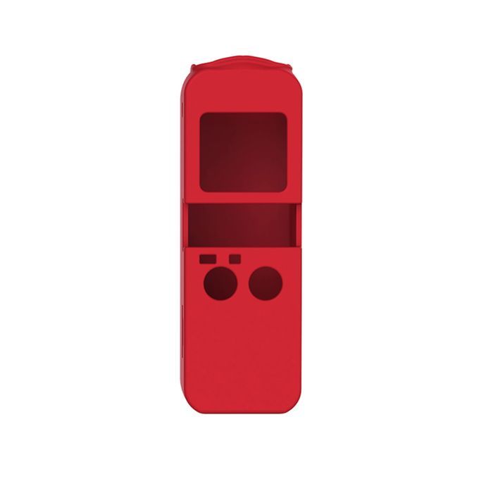 Soft Silicone Scratch-proof Protective Case Cover For-Red