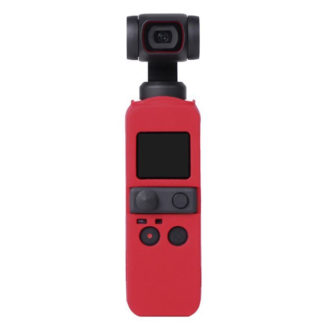 Soft Silicone Scratch-proof Protective Case Cover For-Red