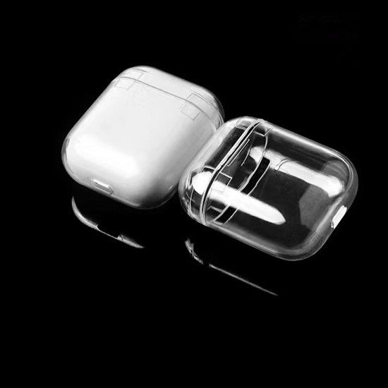 Transparent PC Protective Case For Apple AirPods 1/2