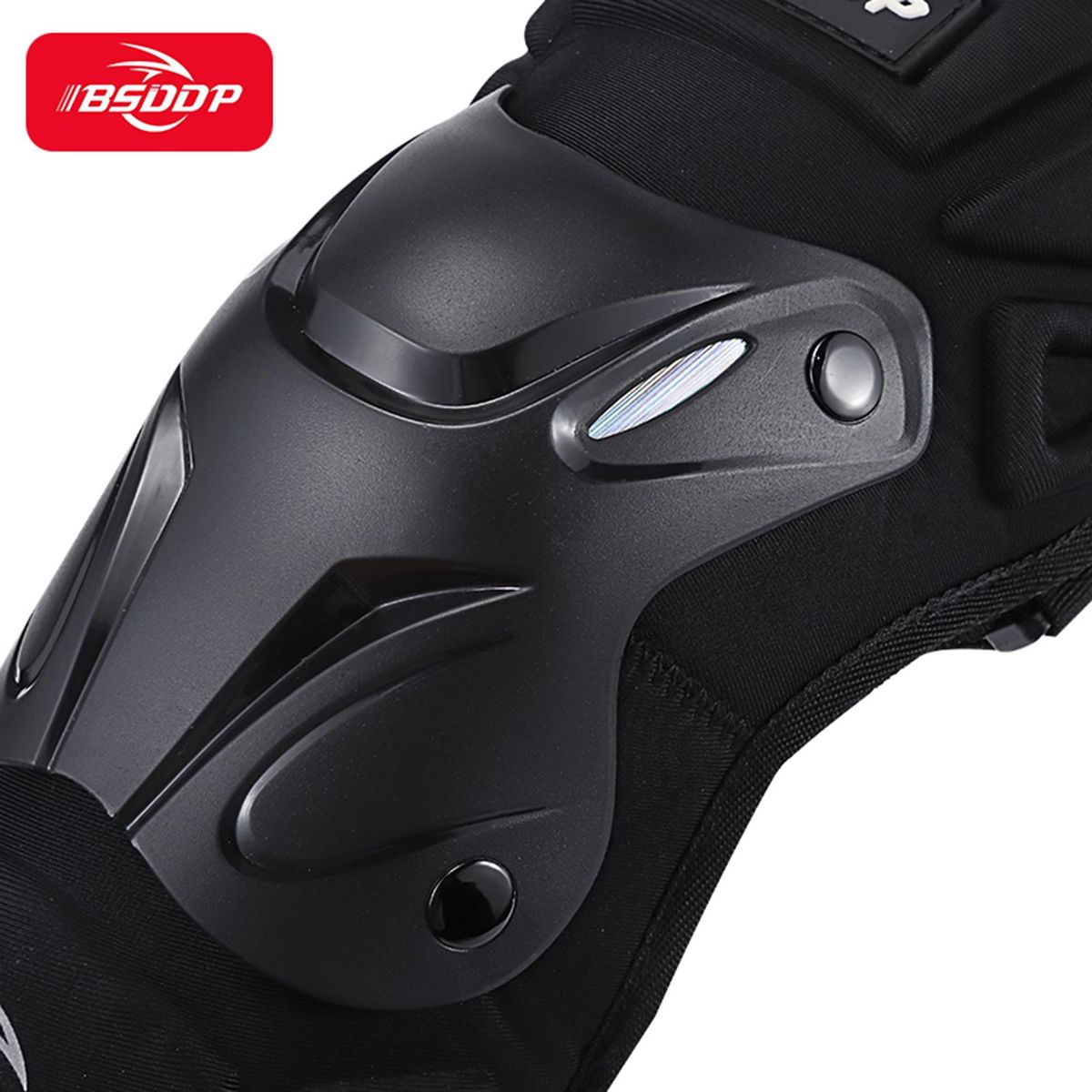 BSDDP Universal Pair of Adult Knee Brace and Elbow Guards Bicycle Bike Motorcycle Riding Knee Support Protective Pads for Motorcycle Cycling Racing Four Seasons