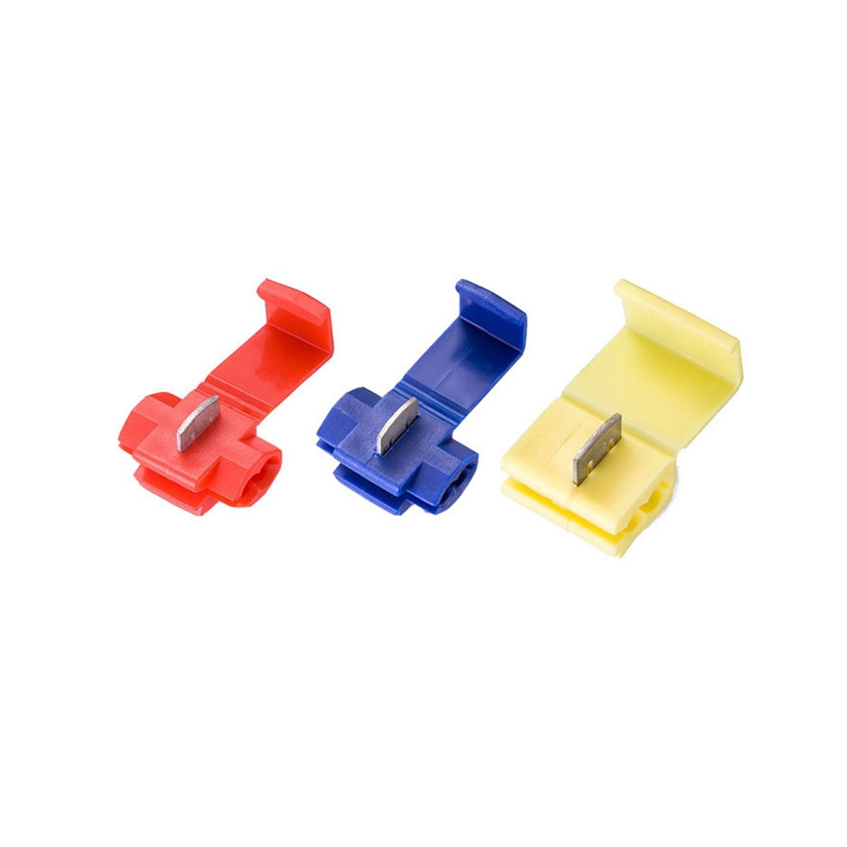 150Pcs Quick Splice Wire ConnectorsSolderless Snap Electrical Connector Insulated Wire Crimp Connectors Terminal Joint