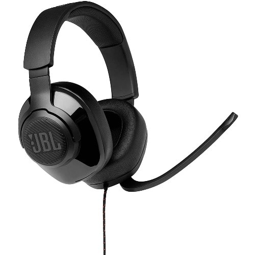 Quantum 300 Hybrid Wired Over-ear Gaming Headset With Flip-up Mic Black