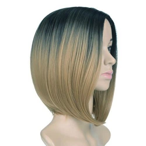 Classy Ombre Bob Wig With Center Closure