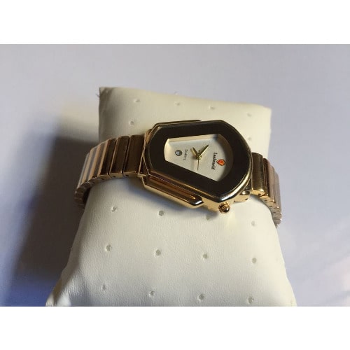 Bracelet Strap Ladies Wrist Watch- Gold