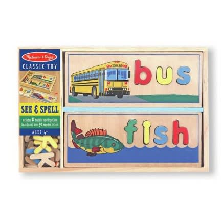 See & Spell Wooden Classic Puzzles For Children