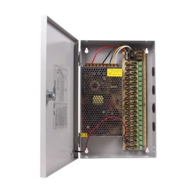 18 Port Fused 12V DC CCTV Power Supply