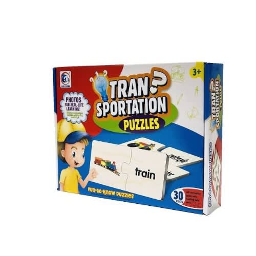 Transportation Puzzle For Kids