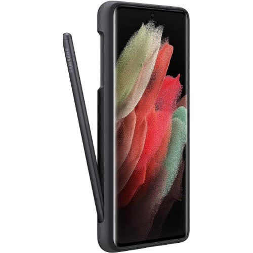 Silicone Case With S-pen Bundle For Samsung Galaxy S21 Ultra