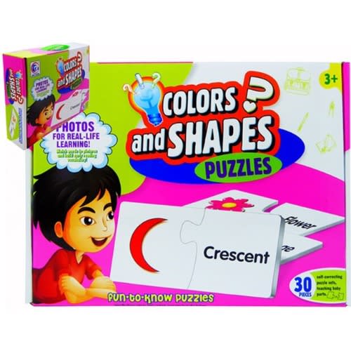Colours And Shapes Puzzles