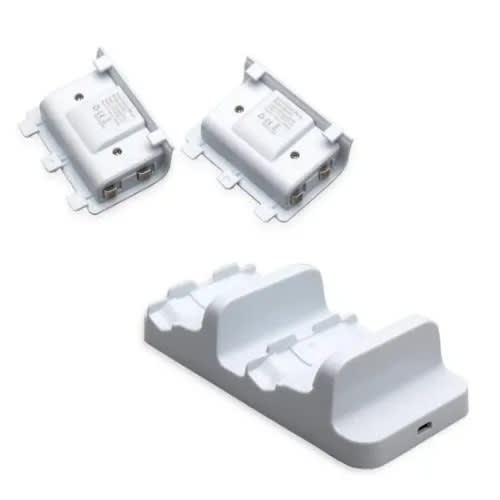 Charger Dual Dock Charging Station With 2 Battery Packs And Usb Charger For  Xbox One