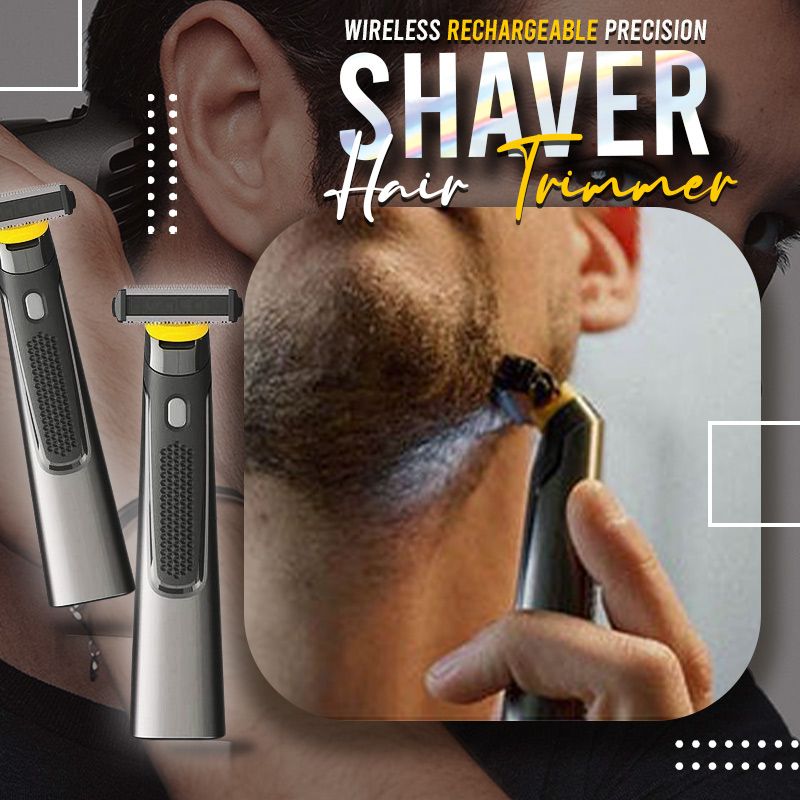 Wireless Rechargeable Precision  Hair Trimmer Beard Trimmer Shaving Machine Electric  Men Dropshipping-1PC