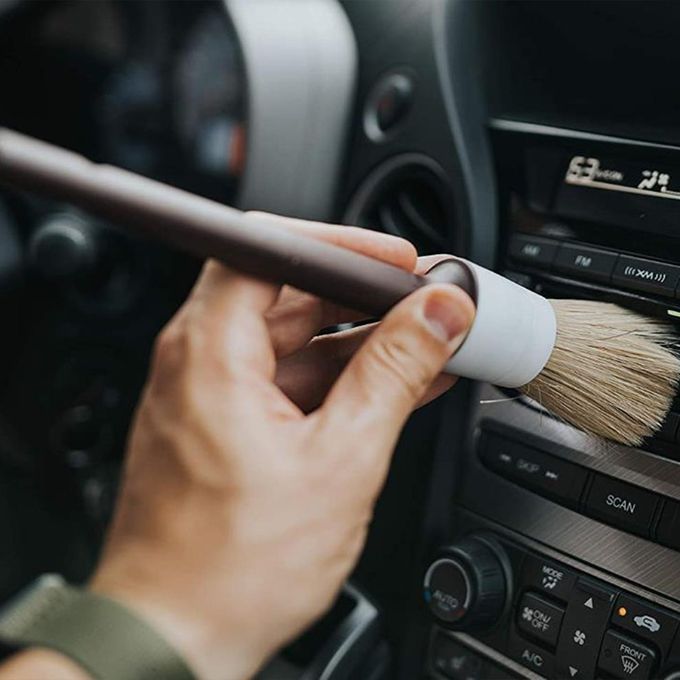 Ar Detail Brush Dudes Boars Hair Ultra Soft  Ar Detail Brush Air Vents Brush-yellow