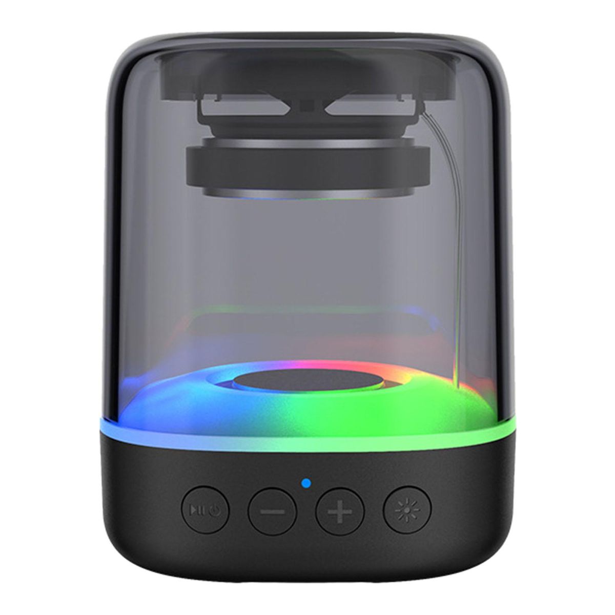 Mini Bluetooth 5.0 Speakers RGB Light Bass Stereo Loudspeaker For